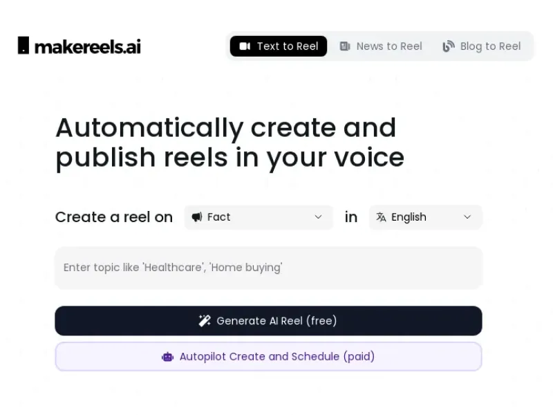 Makereels AI Review: Make Video Creation Easily